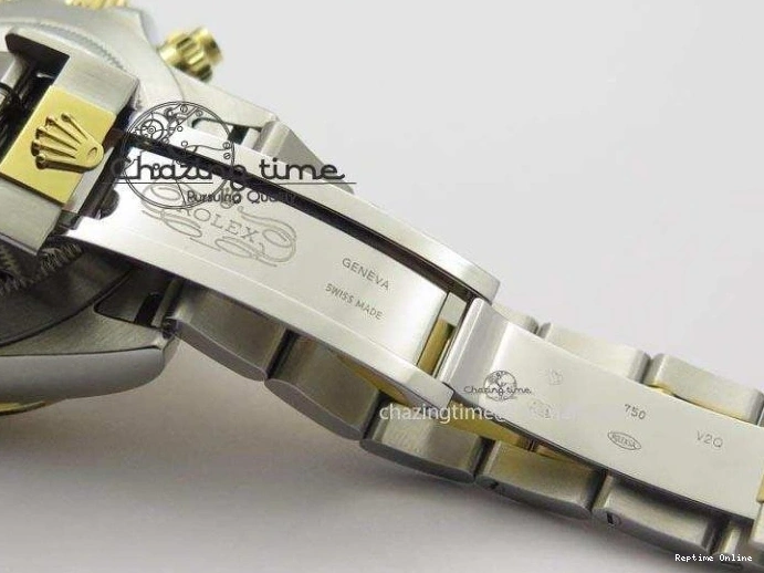 0405 Colorful Daytona SS YG 116523 JF Best Edition Gray Dial On SS YG Bracelet A 3897